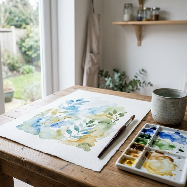 描くことで解放される。大人のアートセラピー導入ガイド：ストレス解消と自己対話のすすめ