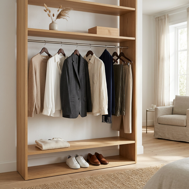 理想の自分を纏う。ミニマリズムで加速するワードローブ整理術：決断疲れを防ぐファッション戦略