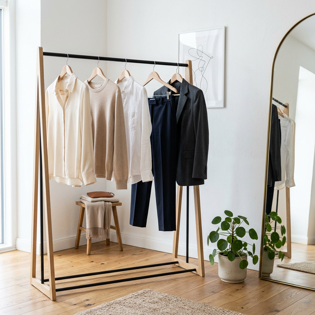 量より質。自分を美しく見せる「少数精鋭」のワードローブ：服を整えることは人生を整えること